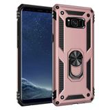 Ceponya Galaxy S8 Plus Yüzüklü Standlı Manyetikli Armor Zırh Kılıf
