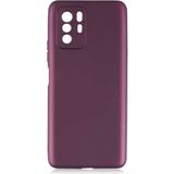 Ceponya Xiaomi Poco X3 Gt Kılıf Kamera Çıkıntılı Soft Silikon - Mürdüm