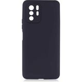 Ceponya Xiaomi Poco X3 Gt Kılıf Kamera Çıkıntılı Soft Silikon - Siyah