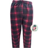 Cepsiz Kışlık Polar Kadın Pijama Altı Tek Alt JE33 - Çorap Hediyeli - XL - Mor