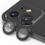 CepStok Apple iPhone 12 Mini Safir Metal Kamera Lens Koruyucu - Siyah