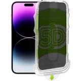 CepStok Apple iPhone 14 Pro Max Ekran Koruyucu Privacy Hayalet Tam Kaplayan Temperli Cam - Siyah