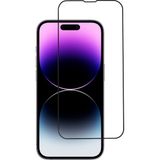 CepStok Apple iPhone 14 Pro Max Kırılmaz Cam 5d Premium Safir Curve Tam Kaplayan Kavisli Ekran Koruyucu - Siyah - Şeffaf