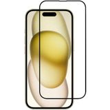 CEPSTOK Apple iPhone 15 Plus Kırılmaz Cam 5d Tam Kaplayan 9h Temperli Ekran Koruyucu