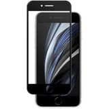 CepStok Apple iPhone Se 2020/2022 Kırılmaz Cam 5d Premium Safir Curve Tam Kaplayan Kavisli Ekran Koruyucu - Siyah - Şeffaf
