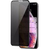 Cepstok Apple iPhone Xr Kırılmaz Cam 5d Tam Kaplayan Privacy Hayalet Ekran Koruyucu - Siyah