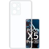 CepStok Poco X5 Pro 5g Kılıf Şeffaf Kamera Korumalı Esnek Yumuşak Silikon