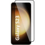 CepStok Samsung Galaxy S23 Kırılmaz Cam 5d Tam Kaplayan Ince Ekran Koruyucu - Siyah - Şeffaf