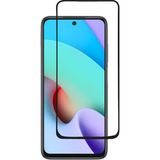 Cepstok Xiaomi Redmi 10 2022 Kırılmaz Cam 5D Tam Kaplayan 9H Temperli Ekran Koruyucu - Siyah - Şeffaf
