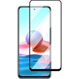 CepStok Xiaomi Redmi Note 10S Kırılmaz Cam 5d Tam Kaplayan 9h Temperli Ekran Koruyucu - Siyah - Şeffaf