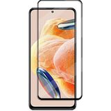 CepStok Xiaomi Redmi Note 12 Pro Kırılmaz Cam 5d Tam Kaplayan 9h Temperli Ekran Koruyucu - Siyah - Şeffaf