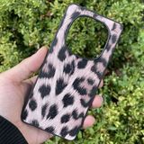 CepStok Xiaomi Redmi Note 14 Pro 4g Kılıf Leopar Desenli Içi Kadife Kapak - Pembe
