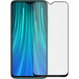 CepStok Xiaomi Redmi Note 8 Pro Kırılmaz Cam 5d Tam Kaplayan Temperli Ekran Koruyucu - Siyah - Şeffaf