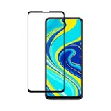 CepStok Xiaomi Redmi Note 9 Pro / 9s Kırılmaz Cam Tam Kaplayan 5d Temperli Ekran Koruyucu - Siyah - Şeffaf