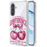 CepteCepnet Galaxy A55 İle Uyumlu Özel Tasarım Baskılı Kamera Korumalı Şeffaf Telefon Kılıfı 5