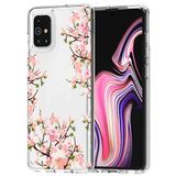CepteCepnet Galaxy A71 İle Uyumlu Özel Tasarım Baskılı Kamera Korumalı Şeffaf Telefon Kılıfı 2