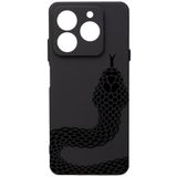 CepteCepnet İnfinix Hot 40 İle Uyumlu Premier Kalite Özel Üretim High Kalite Baskılı Silikon Telefon Kılıfı BC 9