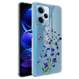 CepteCepnet Redmi Note 12 Pro 5G İle Uyumlu Özel Tasarım Baskılı Kamera Korumalı Şeffaf Telefon Kılıfı 4