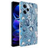 CepteCepnet Redmi Note 12 Pro 5G İle Uyumlu Özel Tasarım Baskılı Kamera Korumalı Şeffaf Telefon Kılıfı 6