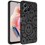 CepteCepnet Xiaomi Redmi Note 12 Pro Plus İle Uyumlu Premier Kalite Özel Üretim High Kalite Baskılı Silikon Telefon Kılıfı BC 8