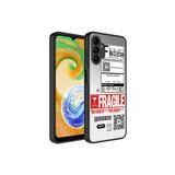 Ceptecom Samsung Galaxy A04S Uyumlu Kılıf Aynalı Desenli Kamera Korumalı Parlak Mirror Kapak Fragile