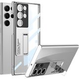 Cepustik Galaxy S23 Ultra Kılıf Kamera Korumalı Lego Standlı Kılıf