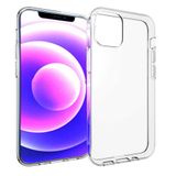 Cepustik iPhone 15 Plus Kılıf Şeffaf İnce ve Esnek Süper Silikon Kılıf