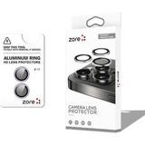 Cepustik iPhone 17 Kamera Lens Koruyucu CL-12 Premium Safir Parmak İzi Bırakmayan Anti-Reflective Açık Mor
