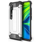 Cepustik Telefon Aksesuarları Xiaomi Mi Note 10 Lite Kılıf Crash Zırh Silikon Kılıf - Gri