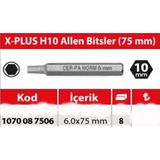 Cer-Pa Allen Uçlu Bits H10-6X75MM - 8 Adet