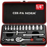 Cer-pa Lokma Anahtar Takımı 1/4 INC - 18 Pcs.