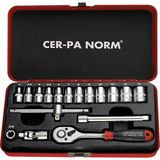 CER-PA NORM 4000 30 1417 1/4 inç 17 Parça Lokma Anahtar Takımı