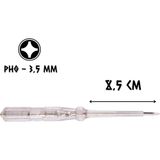 Cer-Pa Norm Kontrol Kalemi Yıldız Uçlu Ph0 - 18.5 Cm. - Şeffaf