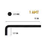 Cer-pa Norm Tekli Alyan Uzun - 2.5 Mm. - 1 Adet
