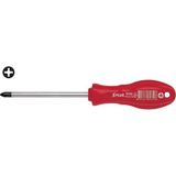 Cer-Pa Yıldız Uçlu Tornavida PH1X100MM Cer-Pa X-Plus - 100 mm - Kırmızı