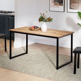 Ceramical Mm1 Mutfak Masası - 140 cm - Çam
