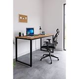 Ceramical Ms1 Metal Ayaklı Çalışma Masası - 140cm - Çam
