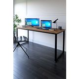 Ceramical MS1 Metal Ayaklı Çalışma Masası - 160cm - Çam