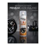 Ceramicar Custom Premium Lastik Parlatıcı Sprey 500ML - Islak Görünüm Uzun Süre Kalıcı Parlaklık ve Antistatik Koruma