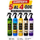 Ceran Kolonya Oto Oda Parfümü 400 ml Kampanyalı 5 Al 4 Öde Kavun ,odunsu ,sandal, Lavanta, Okyonus Kokusu