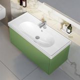 Cerastyle Turkuaz Arya Etajer Uyumlu Lavabo 80 x 45 CM