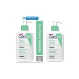 Cerave 2x236 ml Seramid İçerikli Normal ve Yağlı Ciltler için Köpüren Temizleyici