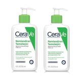 Cerave 2x236 ml Seramid ve Hyalüronik Asit Içerikli Yüz Vücut Nemlendiren Temizleyici