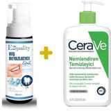 Cerave 473 ml Hydrating Cleanser Nemlendiren Temizleyici +E2quality Diş Beyazlatıcı Köpük +
