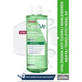 CeraVe Hyalüronik Asitli 400 ml Makyaj Temizleyici Misel Su Tüm Cilt Tipleri İçin Derinlemesine Temizlik