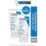 CeraVe Krem Kuru Ve Çok Kuru Ciltler 50 ml 2 Adet Nemlendirici