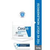 Cerave Nemlendirici Yüz Ve Vücut Kremi - Kuru Ciltler İçin Seramid Ve Hyalüronik Asit İçerikli 340 Gr X3