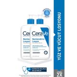 CeraVe Seramid ve Hyalüronik Asit İçerikli 2x473 ml Nemlendirici Yüz ve Vücut Losyonu