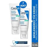 Cerave Yağlanma Karşıtı Nemlendirici Yüz Kremi 52 Ml 2 Adet