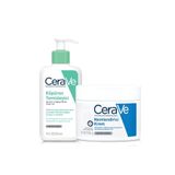 CeraVe Yüz Ve Vücut Bakım Seti ( Köpüren Temizleyici 236 Ml + Nemlendirici Krem 340 Gr )
